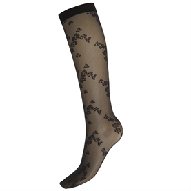 Wolford Floret Knee-Highs, Sort